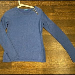 J.McLaughlin Classic Crew Neck Sweater with Zip